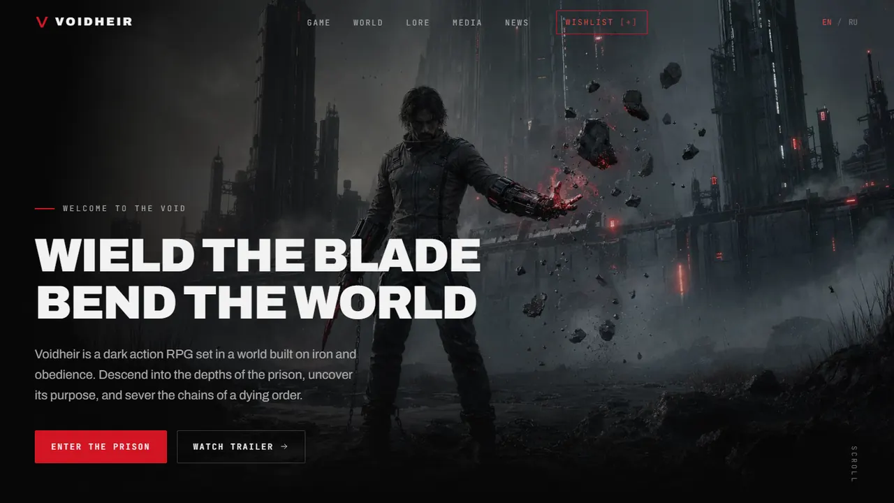Превью проекта VOIDHEIR